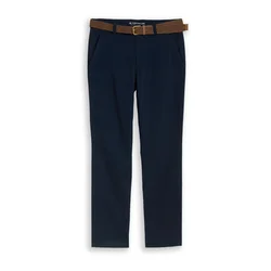 TOM TAILOR Chino hlače temno modra
