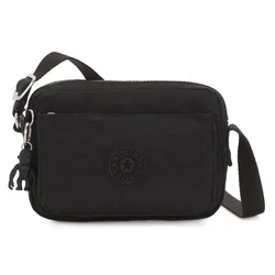 KIPLING Torba za čez ramo Abanu, črna