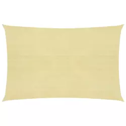 Jedro za zaštitu od sunca 160 g/m2 bež 4 x 5 m HDPE