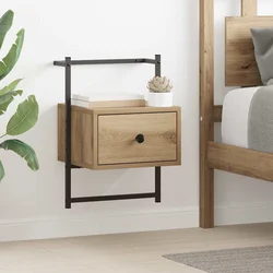 Noćni ormar s ladicama 2 pcs Umjetnički hrast 35 x 30 x 51 cm