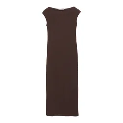 Pull&Bear Obleka temno rjava