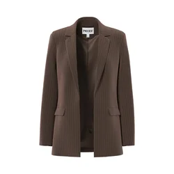 PIECES Blazer PCBOSSY čokolada