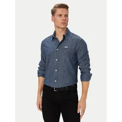 Guess Srajca M6YH44 D1297 Mornarsko modra Regular Fit