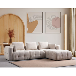Atelier del Sofa Ugaona garnitura Amaris, 290x200 cm, Bež