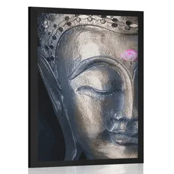 Plakat božanski Buda - 60x90 silver