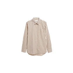 ARMEDANGELS Bluza bež/temno rjava