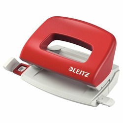 Bušač 2 rupe do  10 listova nexxt leitz 50580225 crveni