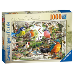 Ravensburger Puzzle - Naši pernati prijatelji 1000 kosov