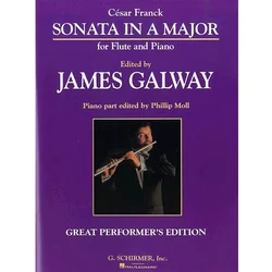 FRANCK:SONATA IN A MAJOR FOR FLUTE AND piano