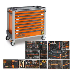 Profesionalni set alata od 493 dela u kolicima sa 9 fioka 2400S-XLO9/E-XL Beta