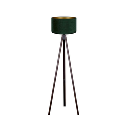 Brilagi - Podna lampa VELVET 1xE27/60W/230V wenge/zelena