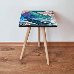 Hanah Home Klub sto Shp80, 35x42x35 cm, Šareni