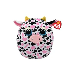 TY Plišana igračka Kravica milkshake 39266, 22 cm, Crno-bijela