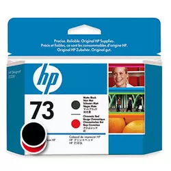 HP tiskalna glava CD949A, MATTE BLACK / CHROM.RED