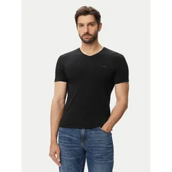 Guess Majica M6YI32 K3735 Črna Extra Slim Fit