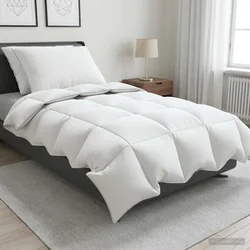 90% guska dol set FULDA 3 kom. 135 x 220 cm Zima 300 GSM Bijela