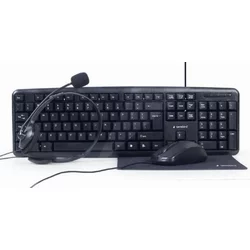 GEMBIRD Gejmerski set KBS-UO4-01 4u1 crni