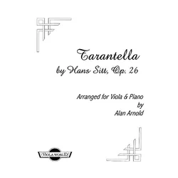 SITT:TARANTELLA OP.26 FOR viola AND piano