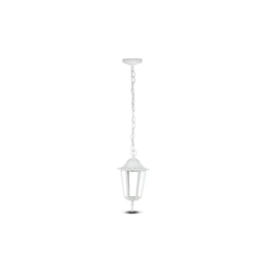 Spoljni luster na lancu 1xE27/40W/230V IP44 bela