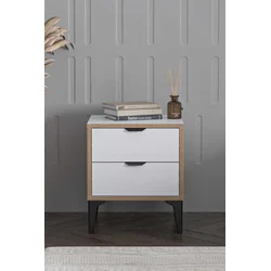 HANAH HOME Noćni stočić Arden White