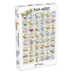 shumee 1000-delna sestavljanka Andrzeja Mleczka - Pasja kost!
