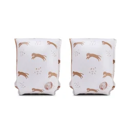 Swim Essentials rokavčki Brown Leopard Animal 2-6 let