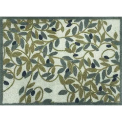 wash+dry PREDPRAŽNIK Olive 60/85 cm potiskano zelena