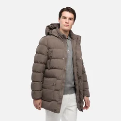 Rjava moška parka Geox Pieve