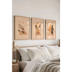 Ç-300675 - 5070 Višenamenski dekorativni set slika (3 komada)