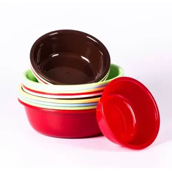 Skleda PH 7,7L (¤36x11,5cm) rjava CZ