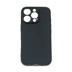 Silikonska Mekana futrola TPU za Apple iPhone 16 Pro - Crna KP34930