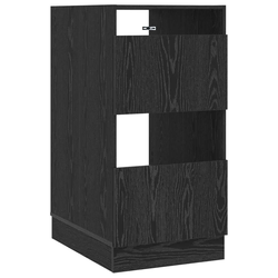 Ormar za pranje rublja s pohranom Crni hrast 50 x 68 x 102 cm