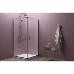 Tuš kabina ECO QUAT 80x80/K SILVER 538550