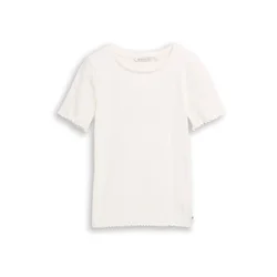 TOM TAILOR DENIM Majica  off-bela