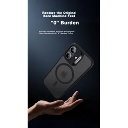 ESR Maska za mobilni telefon Iphone 17, Crna