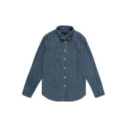 Polo Ralph Lauren Srajca LS BD-TOPS-SHIRT, modra