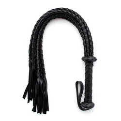 Fetish Addict Braided Flogger 75cm Black