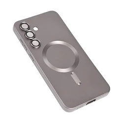 Maska za Samsung Galaxy S25 FE S731B Magsafe Chrome, Siva