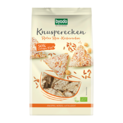 BYODO Krekeri crvena riža & slanutak bez glutena BIO 90g