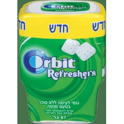 Orbit Žvake Refreshers Spearmint, 30 komada