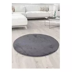 Conceptum Hypnose Tepih Oval, O150 cm, Tamnosivi