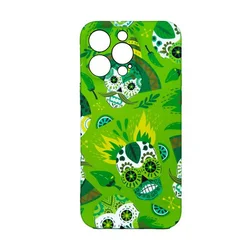 Maska za telefon SVETLECE za Iphone 14 Pro Max DZ9/11, Zelena