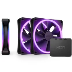 NZXT F120 RGB Duo Triple Pack 120mm Black RF-D12TF-B1