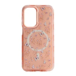 Maska Mag Case Floral Series za Samsung A17 5G/ A175F pink