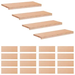 Vidaxl Stopnice 20 kos 80 x 25 x 2 cm Naravna Trda bukovina
