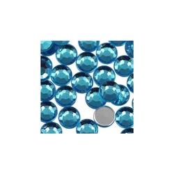 Štras perla10 mm svetlo plava