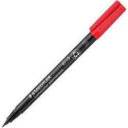 MARKER PERMANENTNI 0,4MM RECIKLIRANI LUMOCOLOR STAEDTLER 313-2 CRVENI
