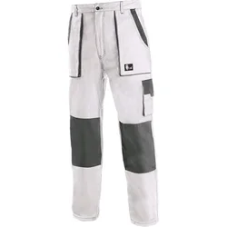 Canis Radne pantalone do struka luxy josef belo-sive vel.56 ( 55232 )