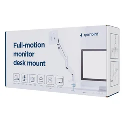 MA-DA1-04-W Gembird podesivi drzac za monitor, tilt, 17-32 max.10kg White