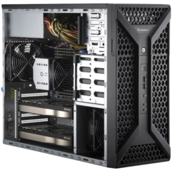 Supermicro SYS-531A-I, Intel W5-2435, 32GB DDR5, 960GB M.2 NVMe, 4TB SATA HDD, 1x 1GbE BaseT, 1x 10GbE BaseT, 1200W Single Platinum PSU, TPM, 3YR Warr